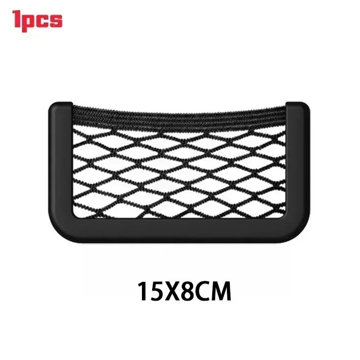 Filet de Rangement Voiture en Silicone — Organisateur Universel | 1 ou 2 pièces