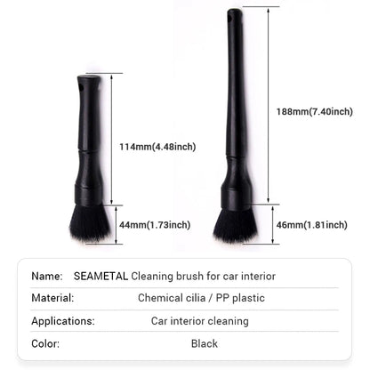 Brosse Nettoyage Intérieur Voiture SEAMETAL – Aérations & Tableau de Bord