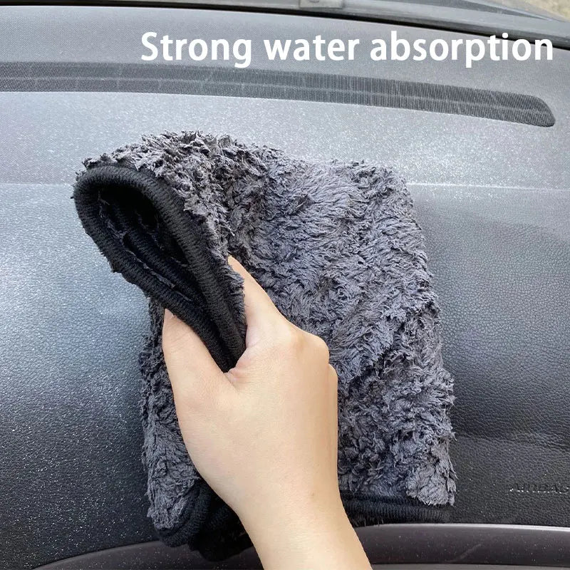 Serviette Microfibre Voiture SEAMETAL 1200GSM – Séchage Ultra-Absorbant