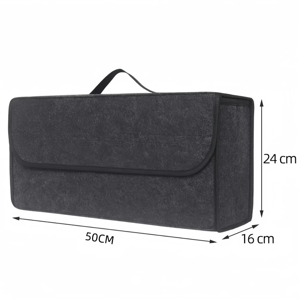 Boîte de Rangement Voiture Pliable – Organisateur de Coffre en Tissu