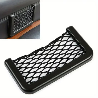 Filet de Rangement Voiture en Silicone — Organisateur Universel | 1 ou 2 pièces