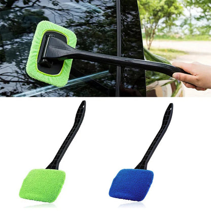Brosse Nettoyage Vitres Voiture – Lave-Glace Intérieur Long Manche