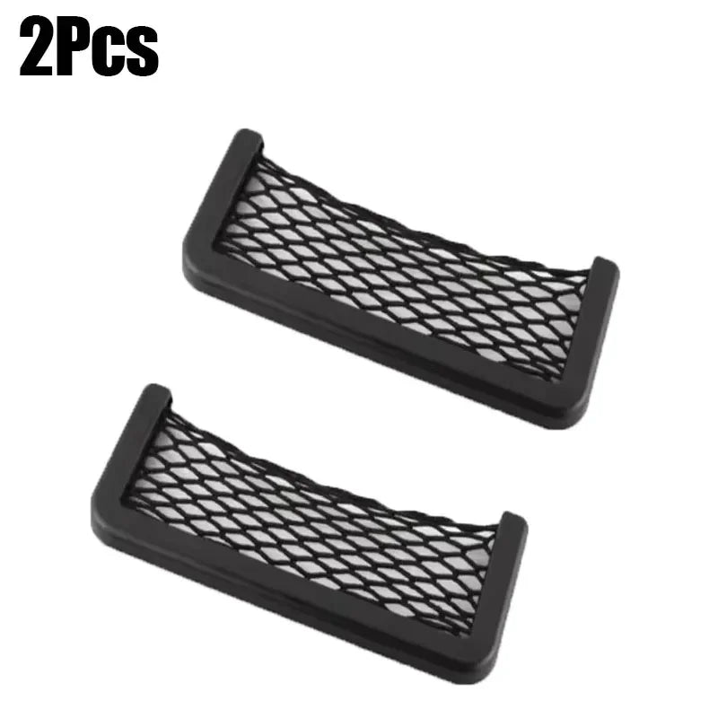 Filet de Rangement Voiture en Silicone — Organisateur Universel | 1 ou 2 pièces