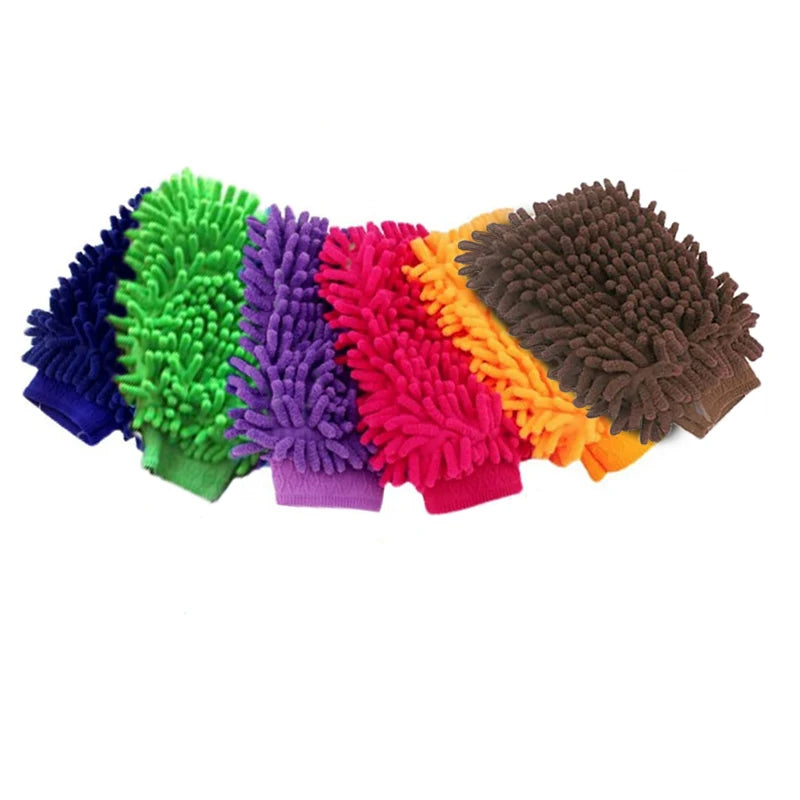 Gant de Lavage Voiture Microfibre Anti-Rayures – Sans Scratch