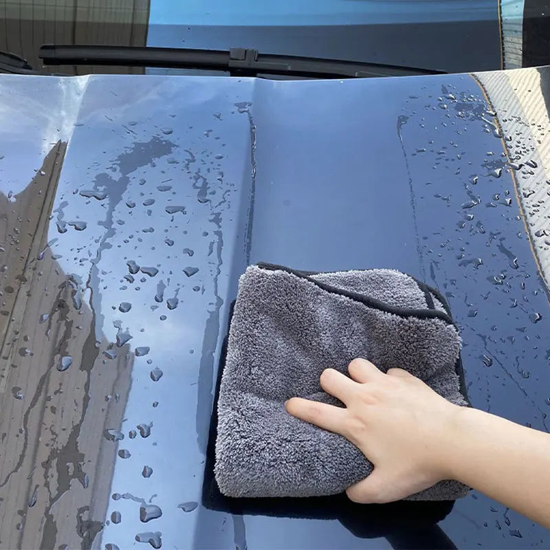 Serviette Microfibre Voiture SEAMETAL 1200GSM – Séchage Ultra-Absorbant