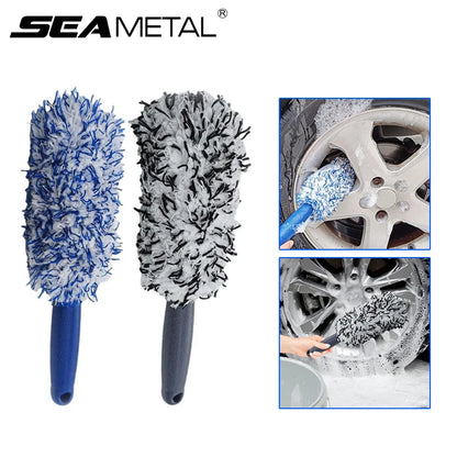 Brosse Nettoyage Jantes Voiture SEAMETAL – Microfibre Plush Universelle