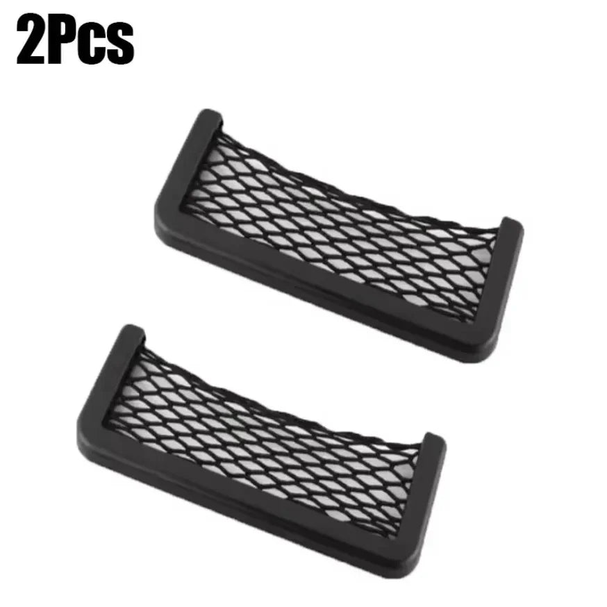 Filet de Rangement Voiture en Silicone — Organisateur Universel | 1 ou 2 pièces