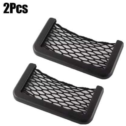 Filet de Rangement Voiture en Silicone — Organisateur Universel | 1 ou 2 pièces