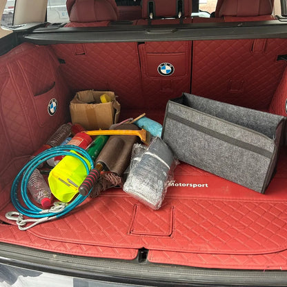 Boîte de Rangement Voiture Pliable – Organisateur de Coffre en Tissu