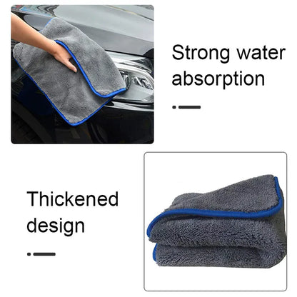 Serviette Microfibre Voiture SEAMETAL 1200GSM – Séchage Ultra-Absorbant