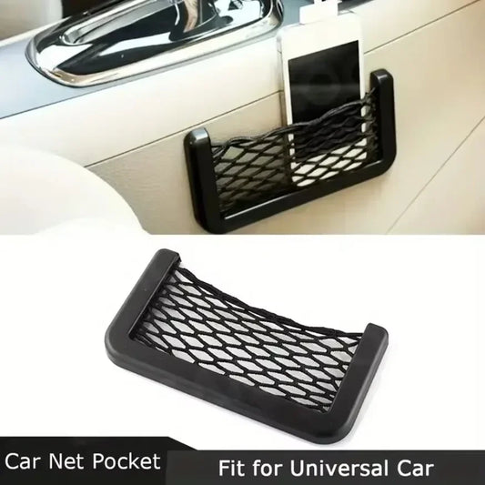 Filet de Rangement Voiture en Silicone — Organisateur Universel | 1 ou 2 pièces