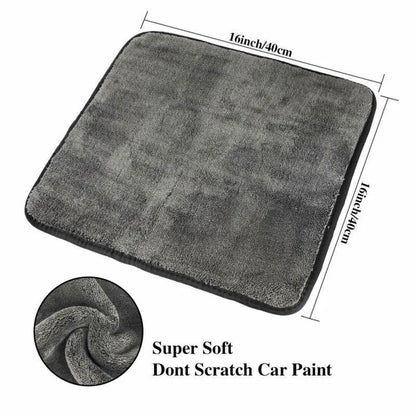 Serviette Microfibre Voiture SEAMETAL 1200GSM – Séchage Ultra-Absorbant