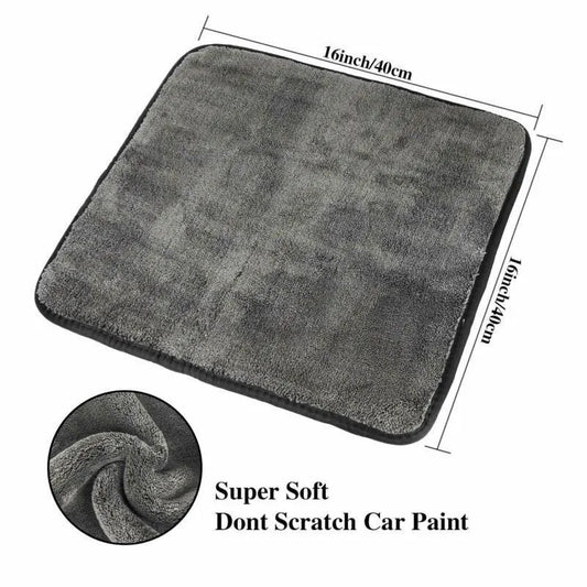 Serviette Microfibre Voiture SEAMETAL 1200GSM – Séchage Ultra-Absorbant