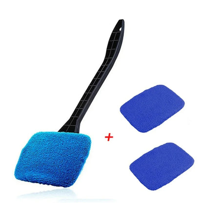 Brosse Nettoyage Vitres Voiture – Lave-Glace Intérieur Long Manche
