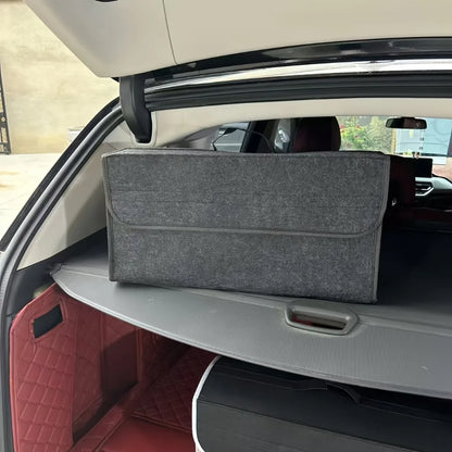 Boîte de Rangement Voiture Pliable – Organisateur de Coffre en Tissu