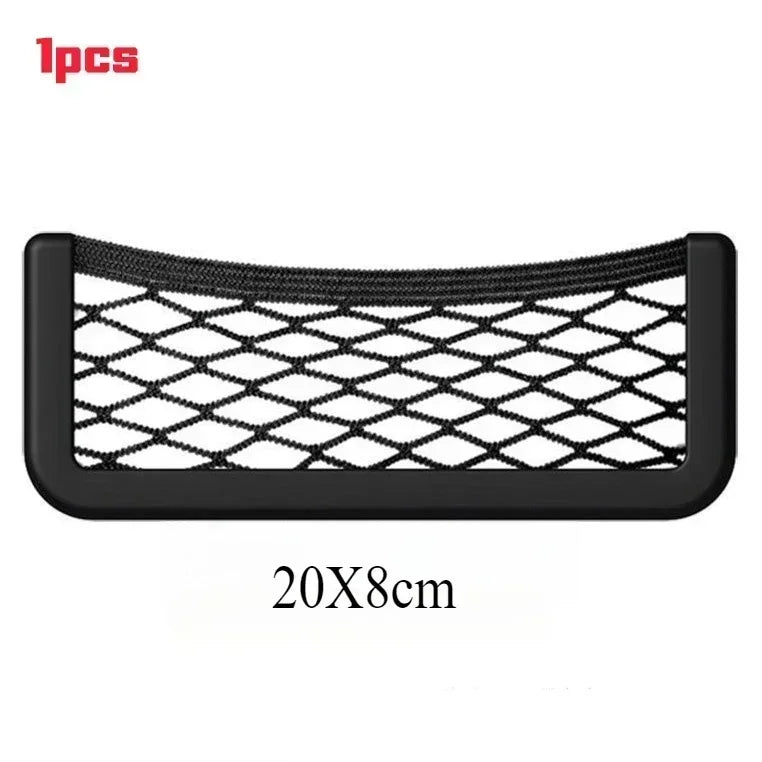 Filet de Rangement Voiture en Silicone — Organisateur Universel | 1 ou 2 pièces