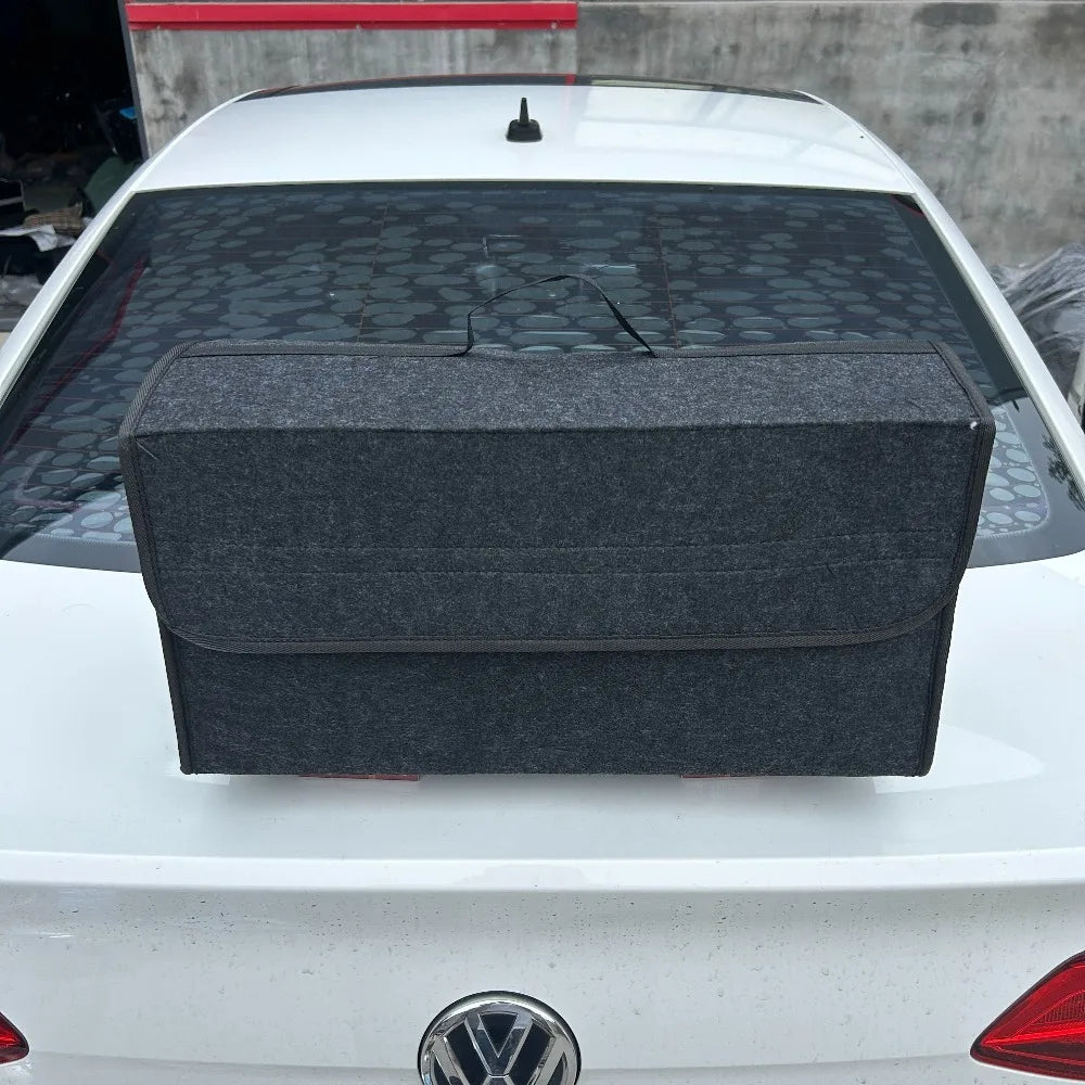 Boîte de Rangement Voiture Pliable – Organisateur de Coffre en Tissu