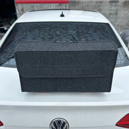 Boîte de Rangement Voiture Pliable – Organisateur de Coffre en Tissu