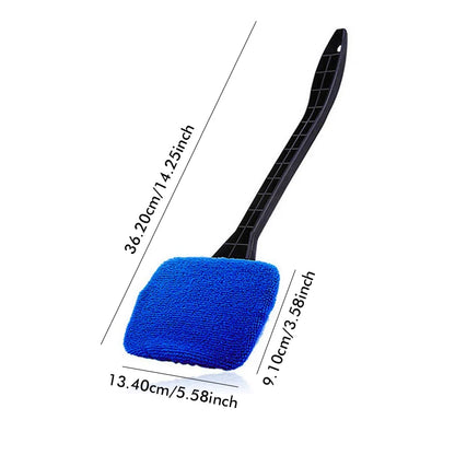 Brosse Nettoyage Vitres Voiture – Lave-Glace Intérieur Long Manche