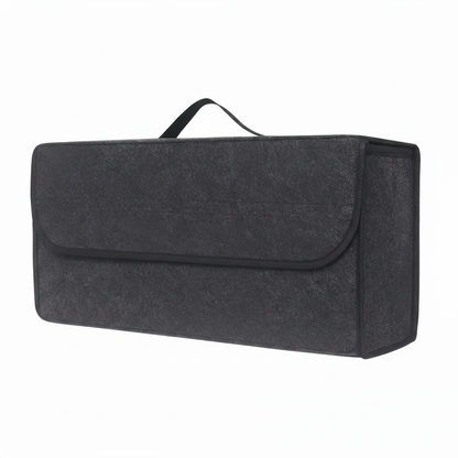 Organisateur coffre voiture pliable fond blanc